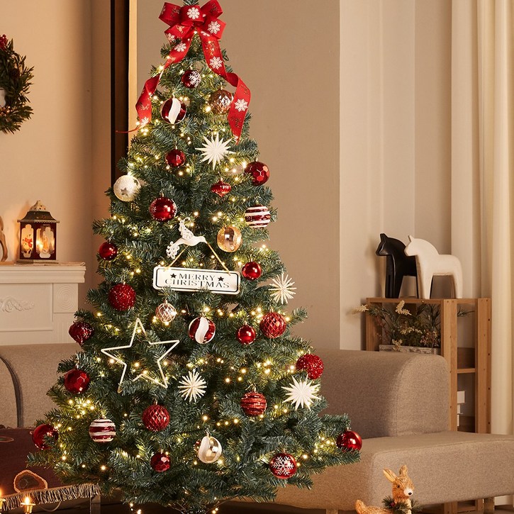 크리스마스트리 트리 장식 LED 전구 풀세트