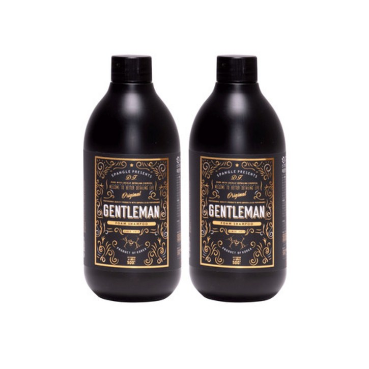 스팽글 스노우폼샴푸젠틀맨 500ml x 2개