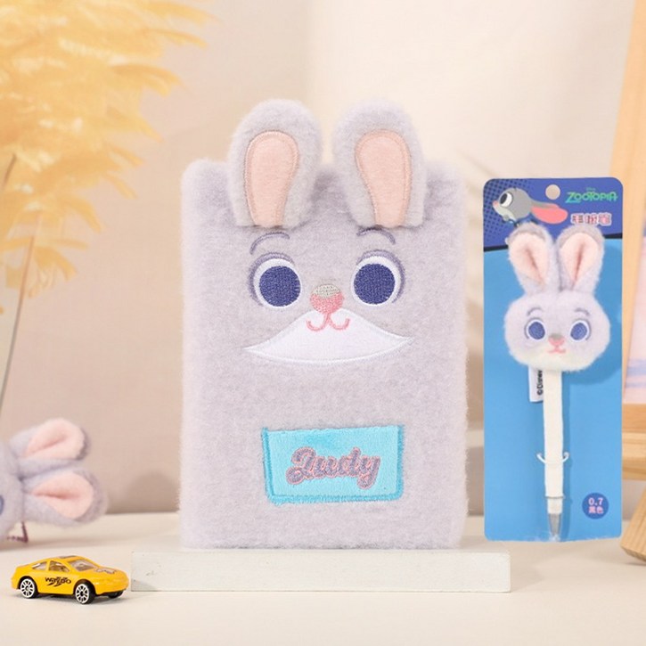 문구보따리 주토피아 수첩볼펜 다이어리 디즈니 다이어리 주디 닉