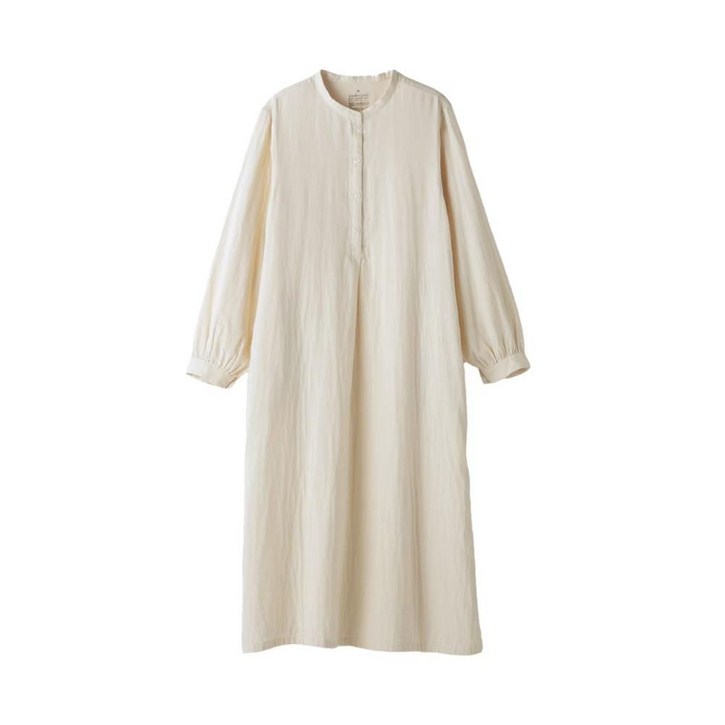 무인양품 MUJI 여성 이중 긴팔 원피스 84549311 내츄럴 여자 편한 옷 봄 가을 무인양품 MUJI 여성 이중 긴팔 원피스 84549311 내츄럴 여자 편한 옷 봄 가을