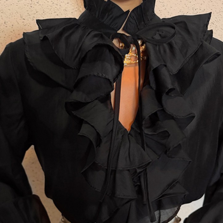 [줄로그]바델크 프릴블라우스