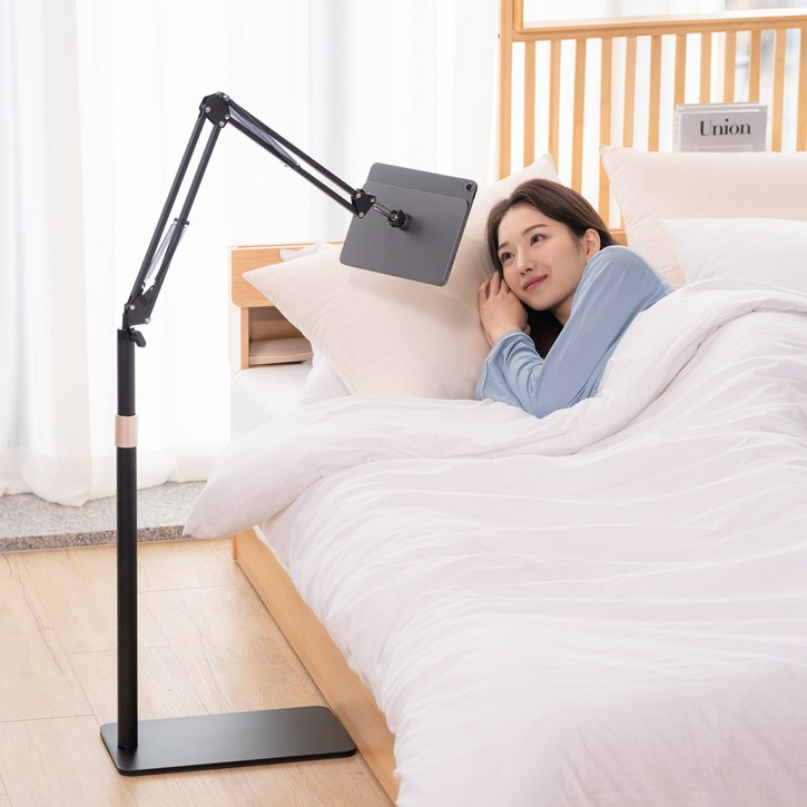 니케 Magcomfort 아이패드 마그네틱 거치대 스탠드, 1개, 블랙, 프로13 (8/7세대 M5/M4)