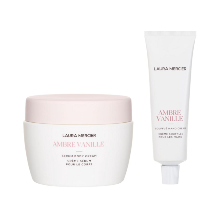 로라머르시에 세럼 바디 크림 앰버 바닐라 200ml + 핸드크림 50ml 세트 향이좋은 선물추천 AMBRE VANILLE
