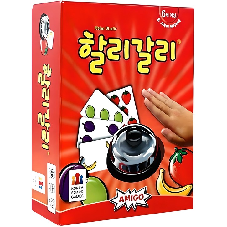 코리아보드게임즈 할리갈리 순발력 게임, 혼합색상, 1개