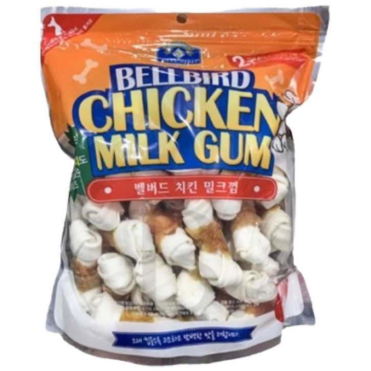 벨버드 강아지 치킨 밀크껌 스몰
