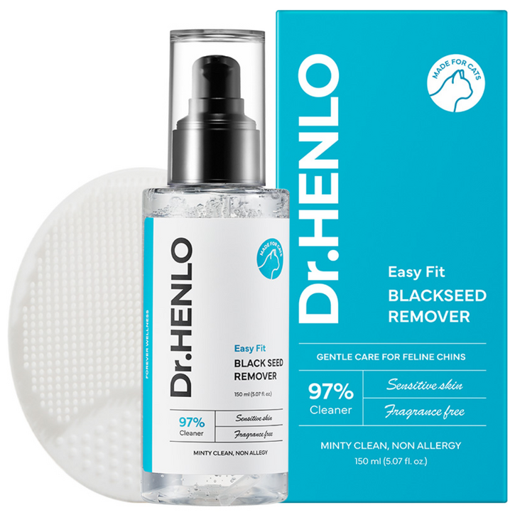 닥터헨로 검은깨 리무버, 고양이 블랙헤드, 고양이 턱드름, 꼬드름, 1개, 150ml