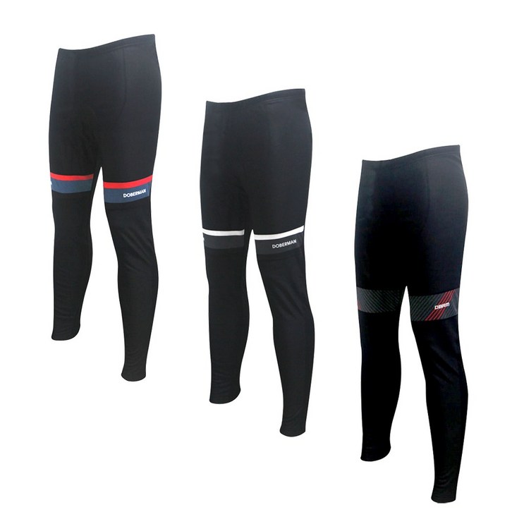 도베르만 겨울자전거바지 방풍 방한타이즈 겨울자전거복장