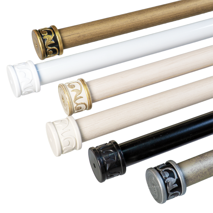 모던뷰 25mm모던 커튼봉 커텐봉세트, 골드