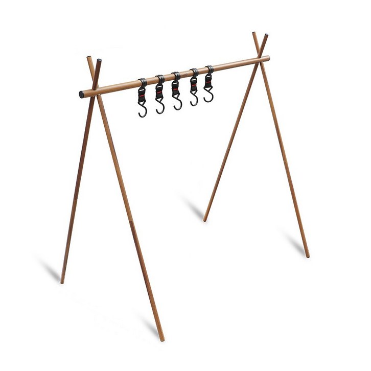 티케이샵 원터치 삼각 캠핑 거치대