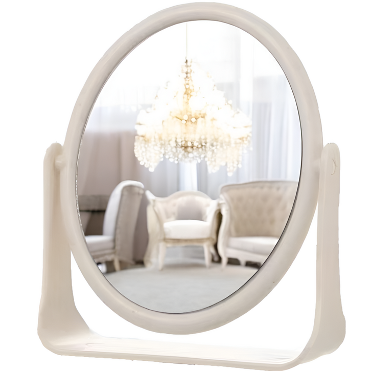 피크플로우 화장대 메이크업 양면 360도 회전 탁상거울