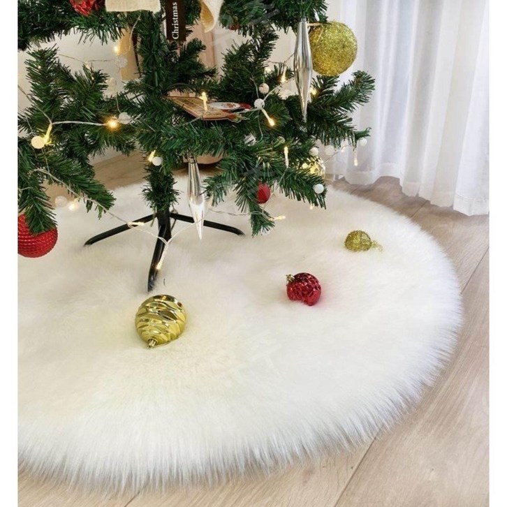 유주글로벌 트리밑부분 트리스커트 크리스마스 카페트 받침대