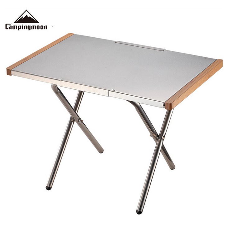 캠핑문 스테인레스 사이드 모닥불 테이블 T370