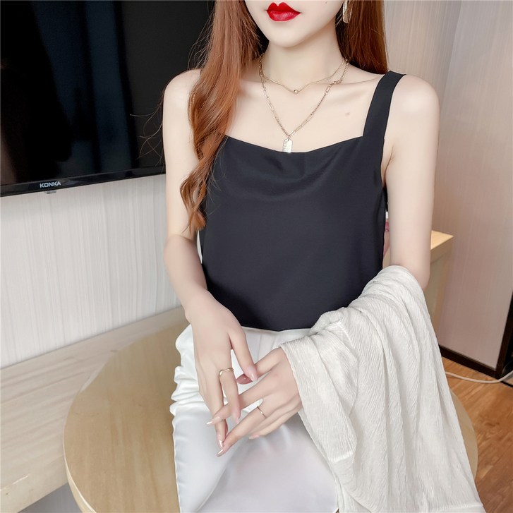 리나팩토리 여성용 민소매 나시 블라우스