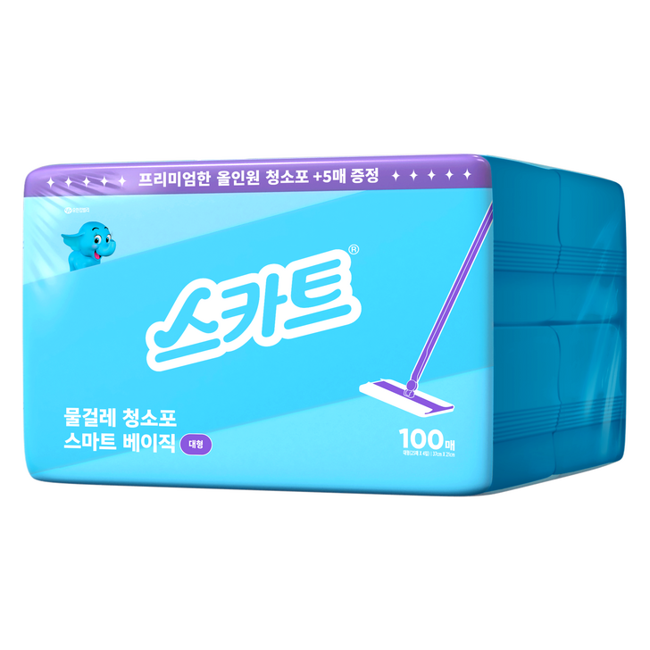 스카트 물걸레 청소포 베이직 대형 100p 스카트 물걸레 청소포 베이직 대형 100p