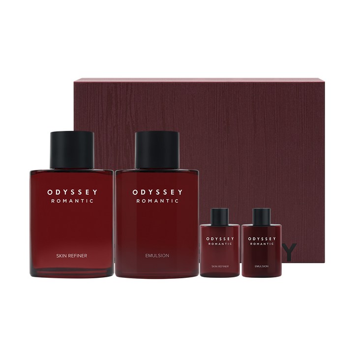 NEW 오딧세이 로맨틱 스페셜 스킨 130ml, 로션 130ml 2종 세트