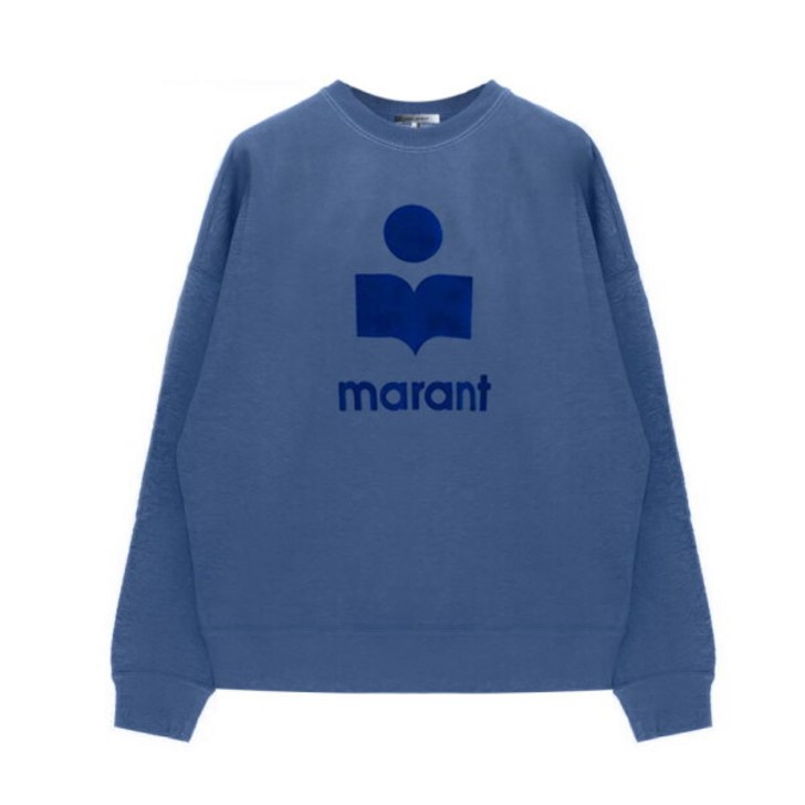 [ISABEL MARANT] [이자벨마랑] MIKOY 맨투맨/블루/SW0125 22H014H 30SB