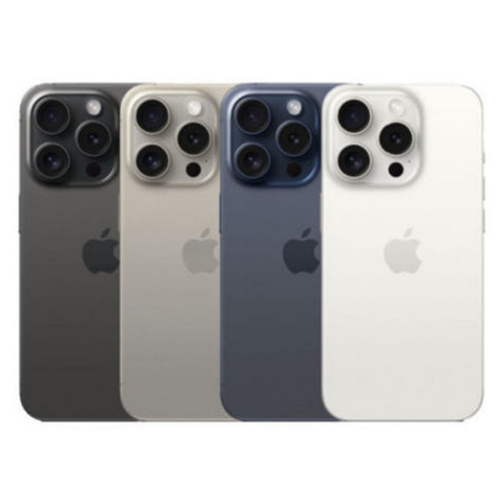애플 아이폰 15 프로 256GB A3102 공기계 중고폰 리퍼폰, 화이트 티타늄, 256GB