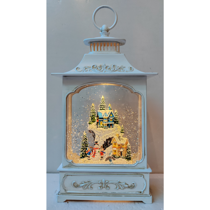 크리스마스 오르골 소품 장식 스노우볼 led 무드등 선물 워터볼 캐롤 usb, 눈사람인형트리