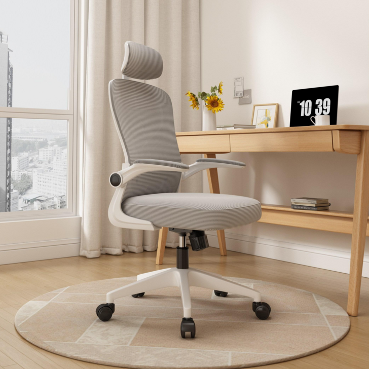 투에스리빙 사무용 푹신한 컴퓨터 의자