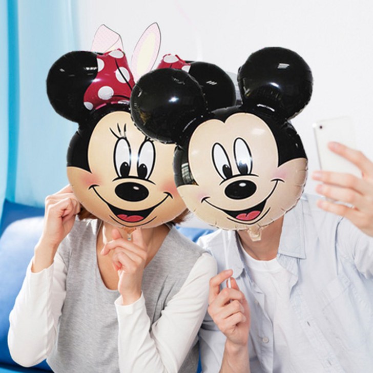 파티지 하트풍선 모음 프러포즈풍선 빅하트풍선, PRA중형풍선미키