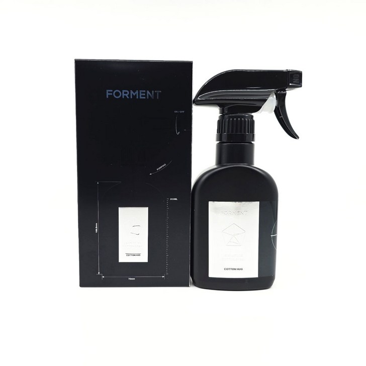 1+1 포맨트 시그니처 퍼퓸 코튼허그 섬유 향수 탈취제 스프레이 250ml