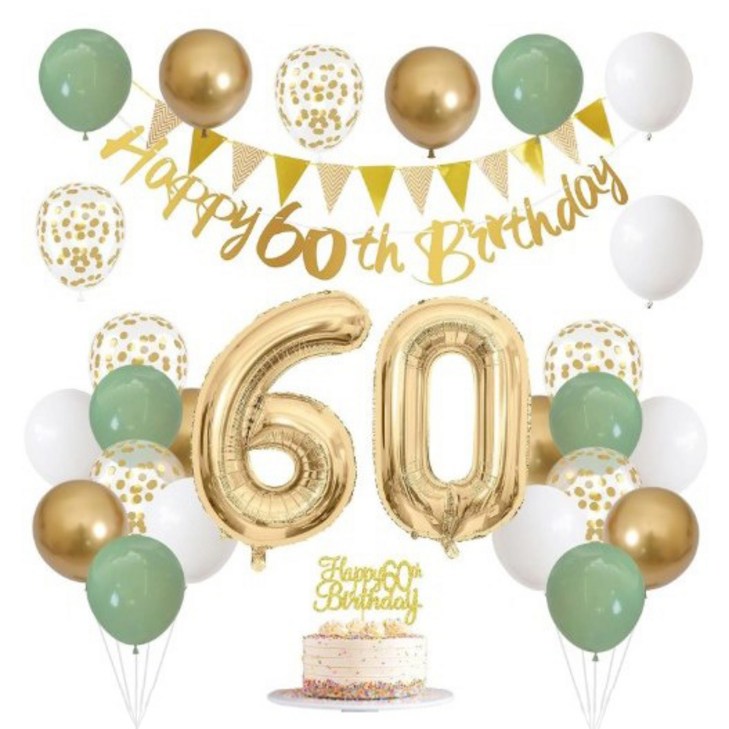 이온팩토리 파티용품 풍선 풀세트 환갑