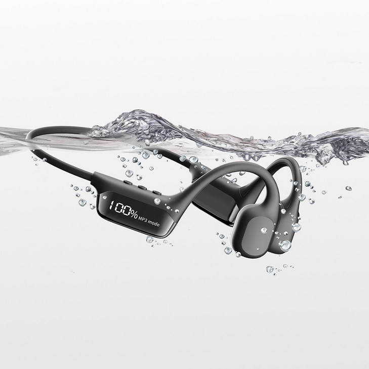 SUNNOTE 골전도 오픈런 스포츠 블루투스 이어폰 오픈타입 넥밴드 IPX8방수 블루투스5.4 마그네틱충전 스포츠형 이어폰