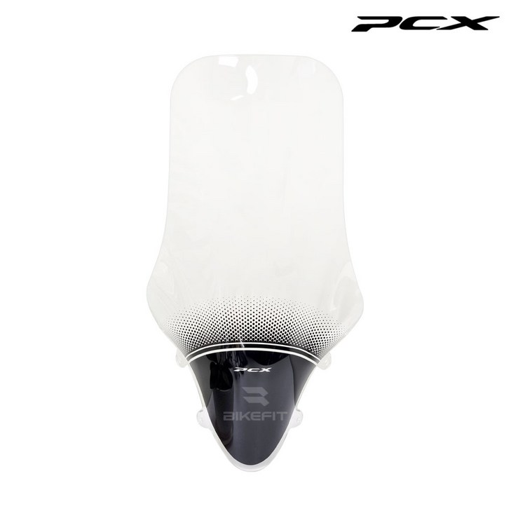 2123년 혼다 PCX125 롱스크린 오토바이 윈드 국산 스크린 바람막이 82cm, 1개