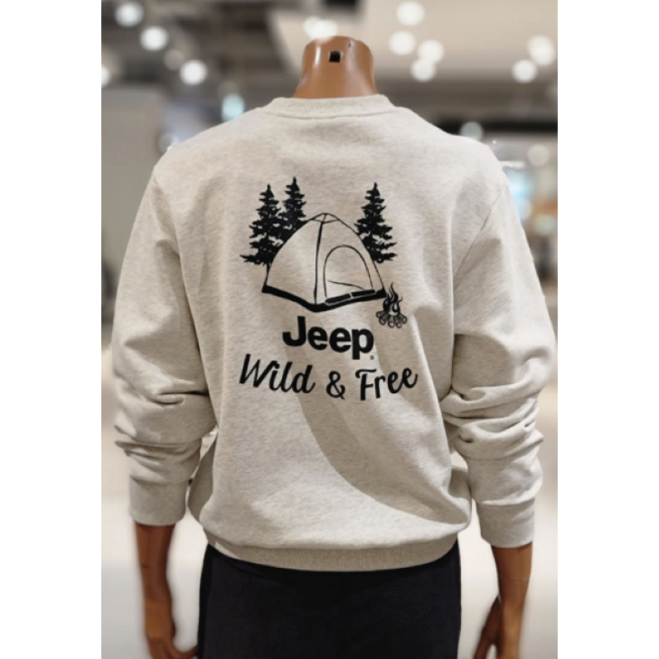 NC불광 지프 신상 주간 한정 초특가 50할인 남여공용 와일드 앤프리 캠핑 맨투맨티셔츠 JP8TSU884