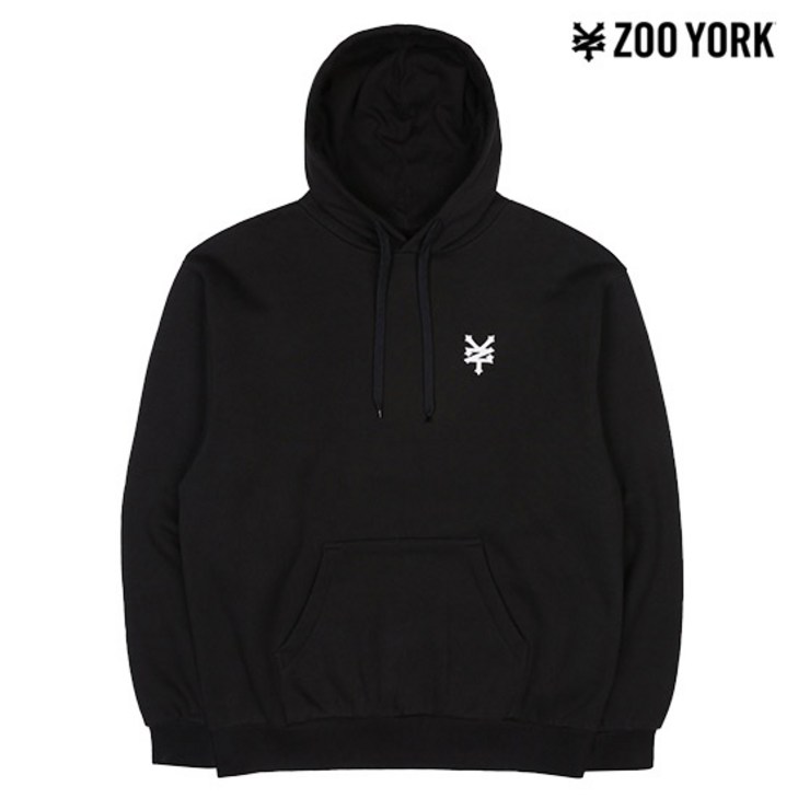 휠라&주욕 긴팔 후드티 SZ2POC4003X_BLK