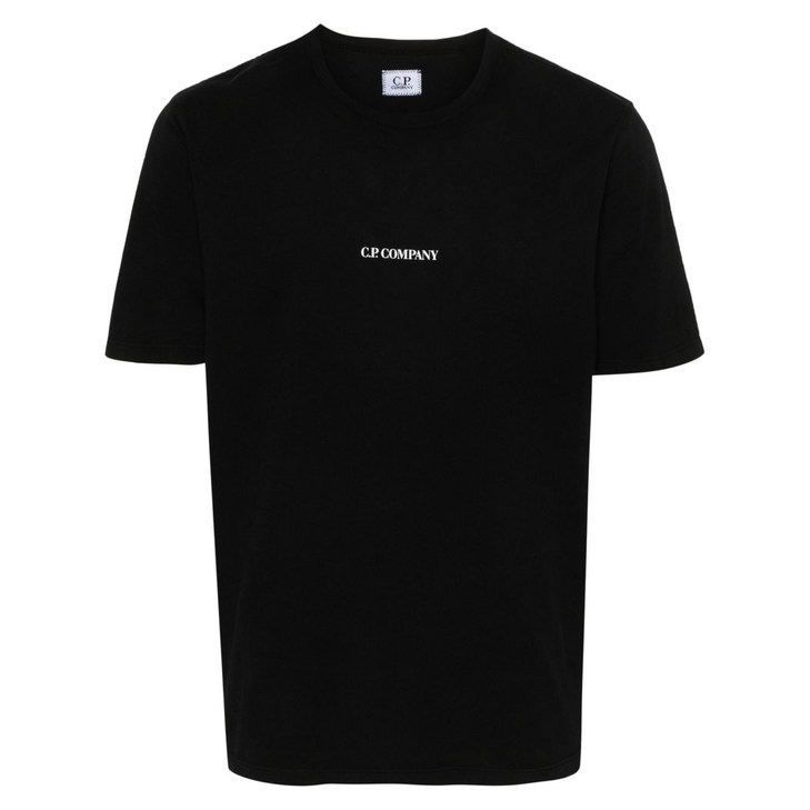 C.P.컴퍼니 로고 프린트 티셔츠