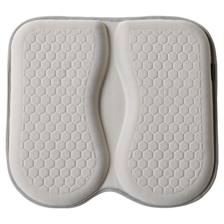 듀오백 듀얼젤 집중 쿨링 쿠션 기능성방석, 그레이