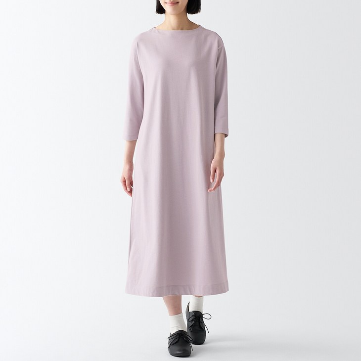 무인양품 여성용  태번수 7부소매 원피스