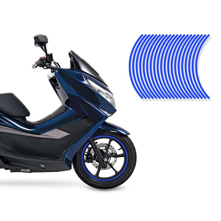 라인컷 DNA UHR125 전용 휠테이프 림스티커 데칼 스티커, 1개