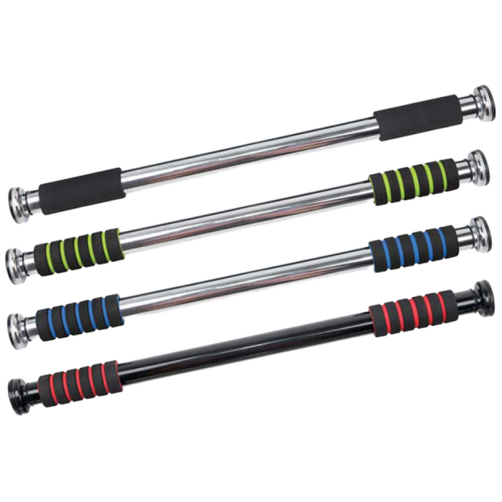 탑스포츠 EASY 철봉 도어짐 문틀철봉 턱걸이, 3.도금레드철봉