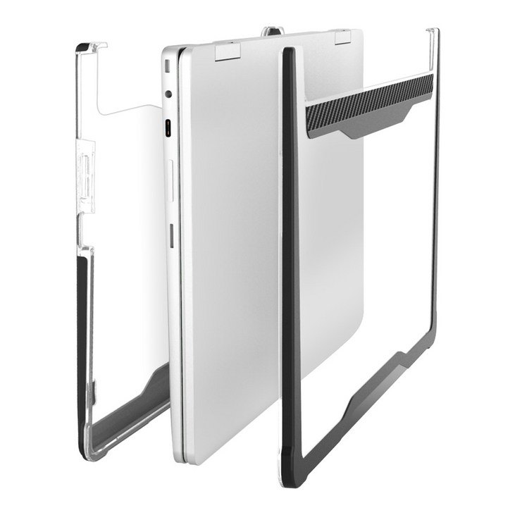 데이웍스 삼성 갤럭시 크롬북2 360 노트북 케이스 중 학교 노트북 XQ520QEA 케이스, 1개