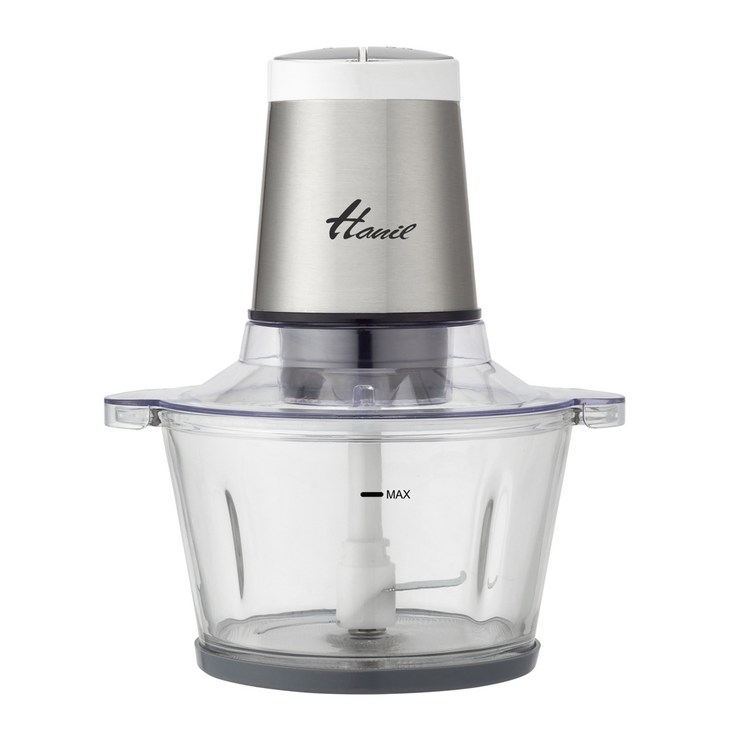 한일전기 HGC450 전동다지기 2L 쵸퍼 믹서 분쇄 야채 마늘박피기 포함