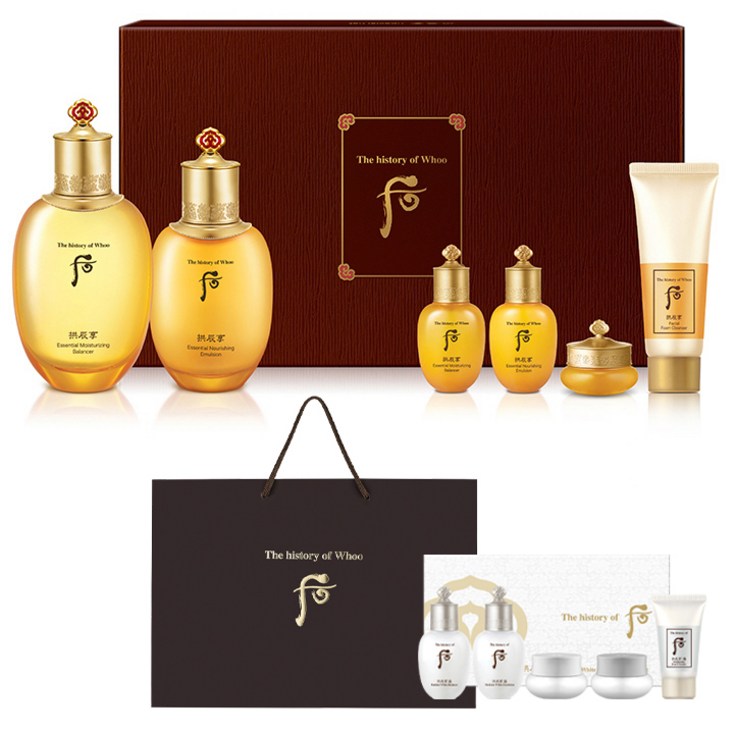 더히스토리오브후 공진향 인양 밸런서 150ml 로션 110ml 밸런서 20ml 로션 20ml 기앤진 크림 10ml 폼 클렌저 40ml 공진향설 스페셜 기프트 키트 5종, 1세트 더히스토리오브후 공진향 인양 밸런서 150ml 로션 110ml 밸런서 20ml 로션 20ml 기앤진 크림 10ml 폼 클렌저 40ml 공진향설 스페셜 기프트 키트 5종, 1세트