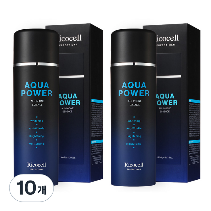 리코셀 퍼펙트맨 아쿠아파워 올인원 에센스, 150ml, 10개