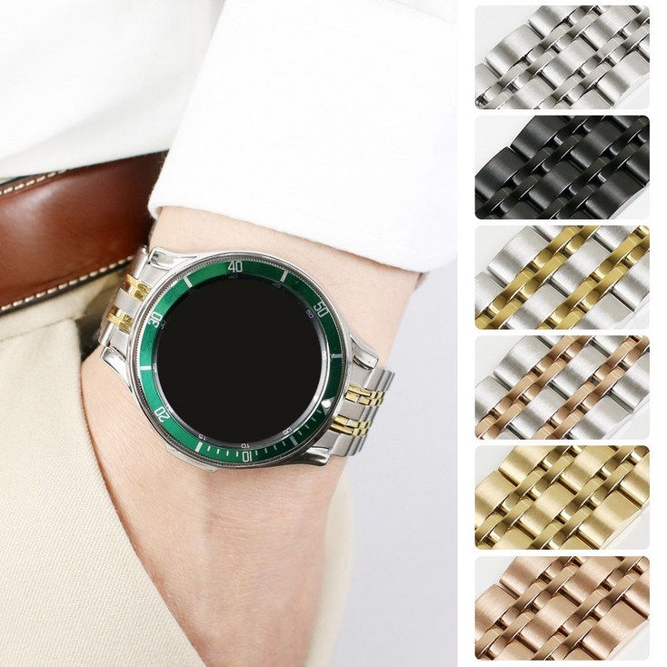 오르몽트 갤럭시워치 스트랩 7선 날개형 메탈 스트랩