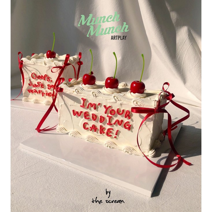 웨딩케이크 만들기 키트 재료 no.11 웨딩촬영 소품