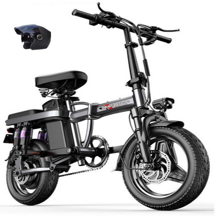 붐고 접이식 전기자전거 접이식자전거 자전거 출퇴근 고출력 미니벨로 48V 전동, 프리미엄 x 16단 충격 흡수, 스틸