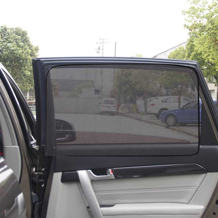 UNCLE2)차량 햇빛가리개 간편탈부착 자외선 UV차단 커튼 썬쉐이드 블라인드 용품