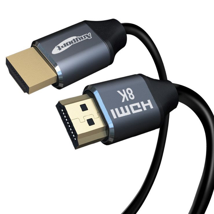 애니포트 HDMI v2.1 UHD 8K 케이블, 1개, 2m
