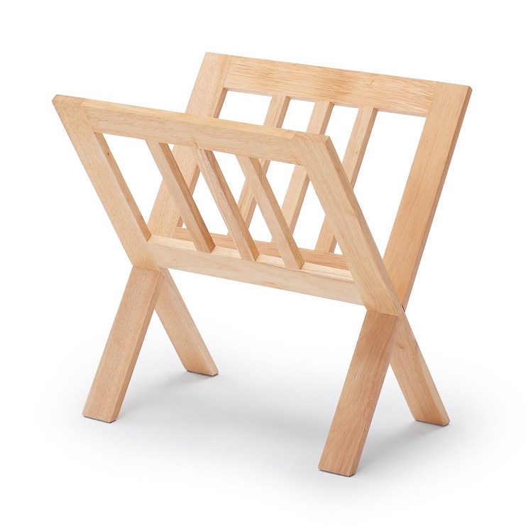 무인양품 MUJI 고무나무 매거진 랙 KE0J4J2A
