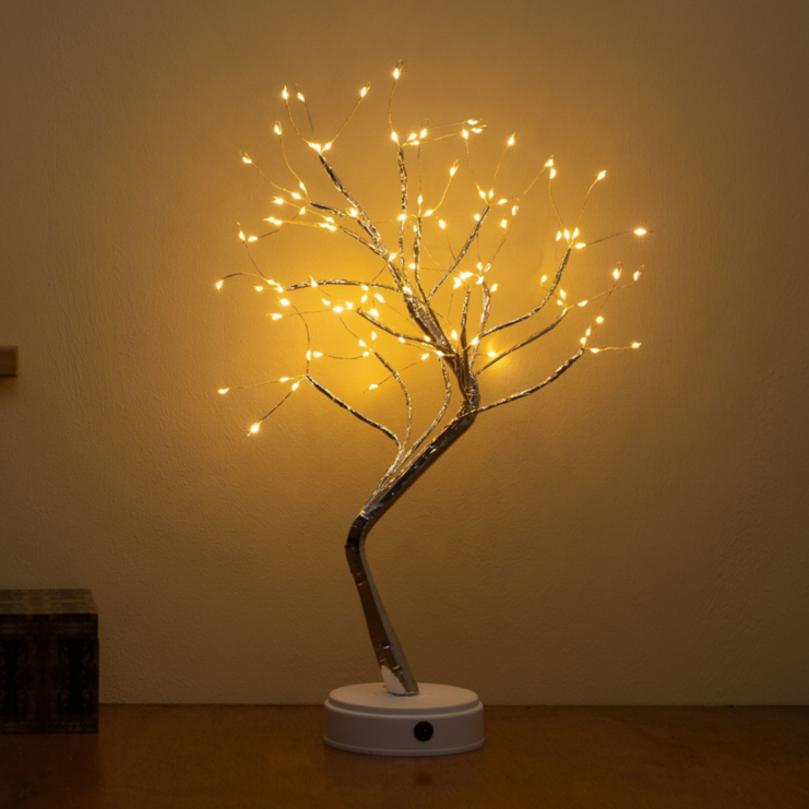 이코노미쿠스 LED 무선 감성 나무 침대 간접 조명 전등 수면등 무드등 크리스마스 20230420