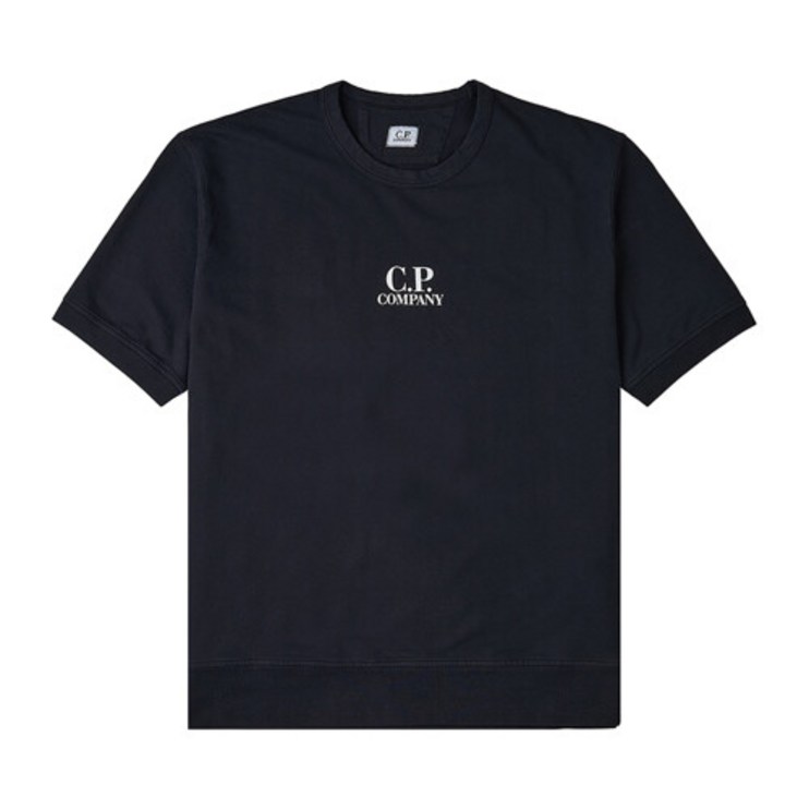 C.P 컴퍼니 라벨루쏘 CP컴퍼니 14CMSS183A 002246G 999 로고 프린팅 반팔 티셔츠 C.P 컴퍼니 라벨루쏘 CP컴퍼니 14CMSS183A 002246G 999 로고 프린팅 반팔 티셔츠