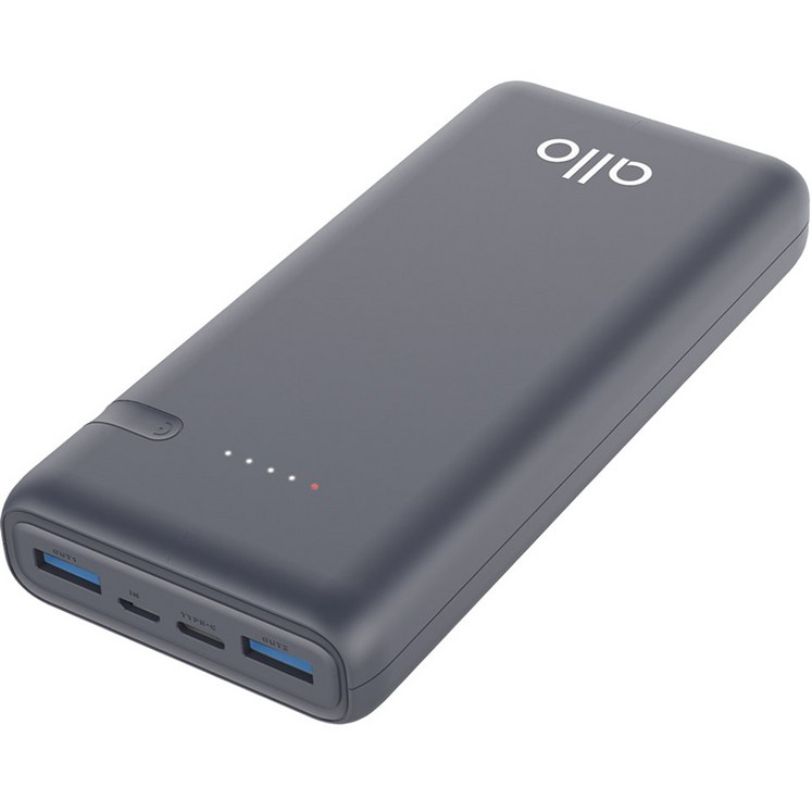 알로코리아 USB PD 퀵차지3.0 고속 충전 보조배터리 20000mAh 알로코리아 USB PD 퀵차지3.0 고속 충전 보조배터리 20000mAh