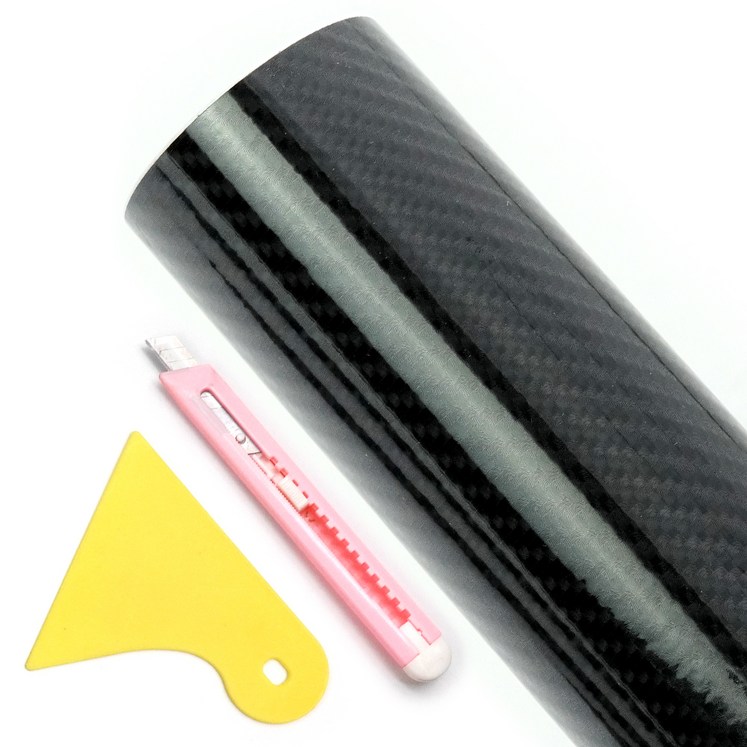 삼에스 ACEPEED 카본스티커 200 x 30 cm, 칼 헤라랜덤 발송, 6D카본 하이그로시, 1세트