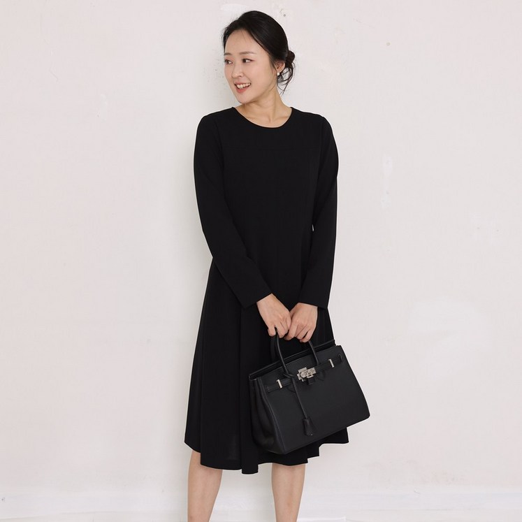 마담센스 솔리드 페미닌 원피스 MB9059 미시옷,빅사이즈여성복,엄마옷